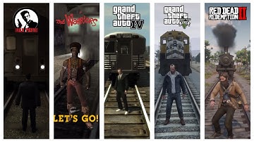 Evolution of Getting Hit by a Train in Rockstar Games