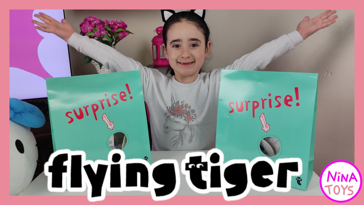 FLYING TIGER doppia Apertura BUSTE a SORPRESA!!! Blind Bag TIGER Maggio 2021