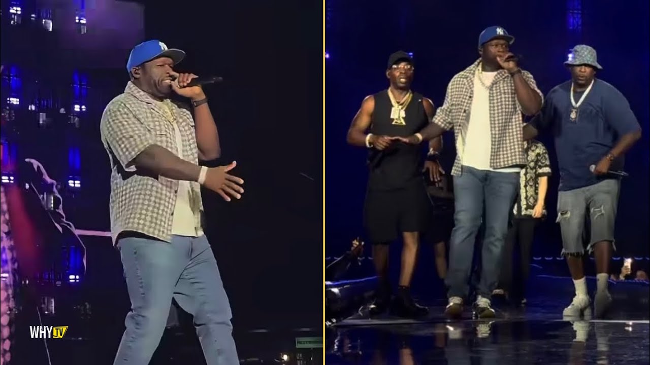 😳🔥 Usher & Chris Brown Had NJ Going CRAZY After Bringing Out 50 Cent, Tony Yayo & Uncle Murda 🎤💥