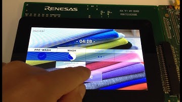 Renesas RZA1 and Storyboard | Crank Software Sample GUI Demo