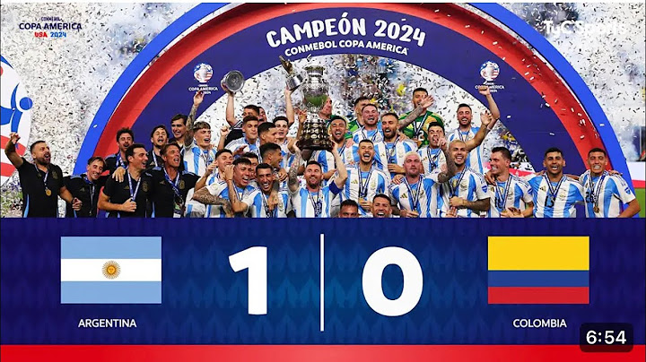Argentina Vs Colombia Highlight Match 2024// Copa America Final.