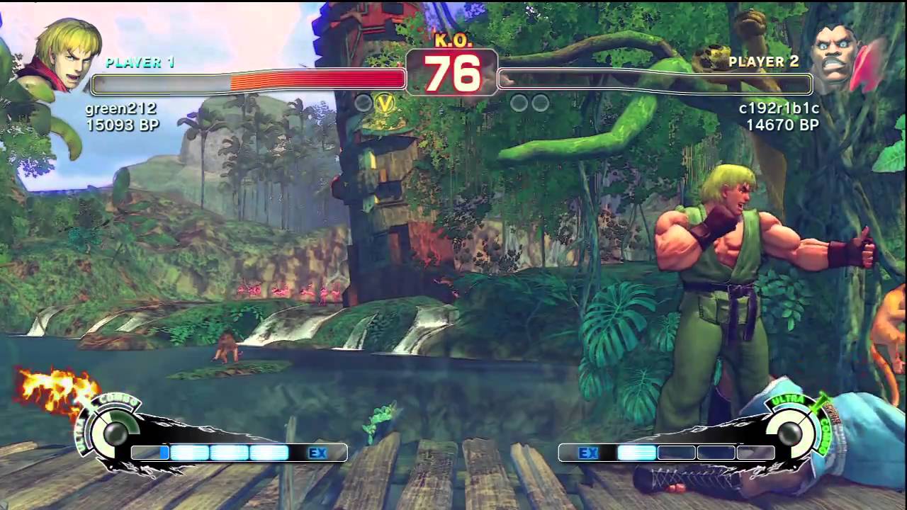 SUPER STREET FIGHTER 4 green212(momochi)