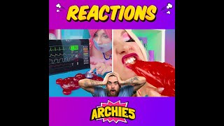 ARCHIE AND FRIEND AMAZED BY INTERNET WONDERS! 😲|Their Jaw-Dropping Reactions to Viral Videos #shorts