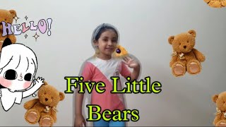Five Little Bears Kids English Rhyme
