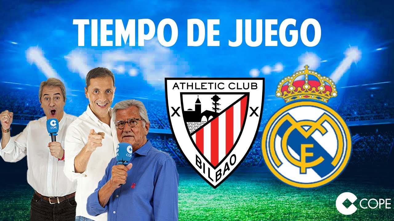 Directo del Athletic 1-0 Real Madrid en Tiempo de Juego COPE - YouTube