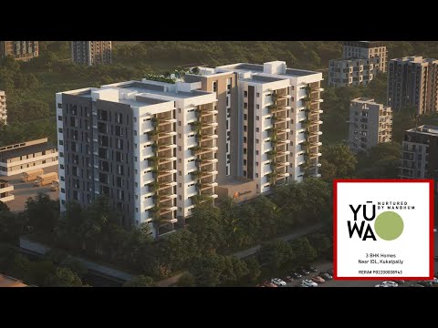 Yūwa Nurtured by Manbhumi || 3BHK || Luxury Apartments at Kukatpally || IDL Lake Road || Hyderabad