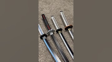 Ac shadows swords WIP prototypes #assassinscreed #acshadows #ubisoftcosplay