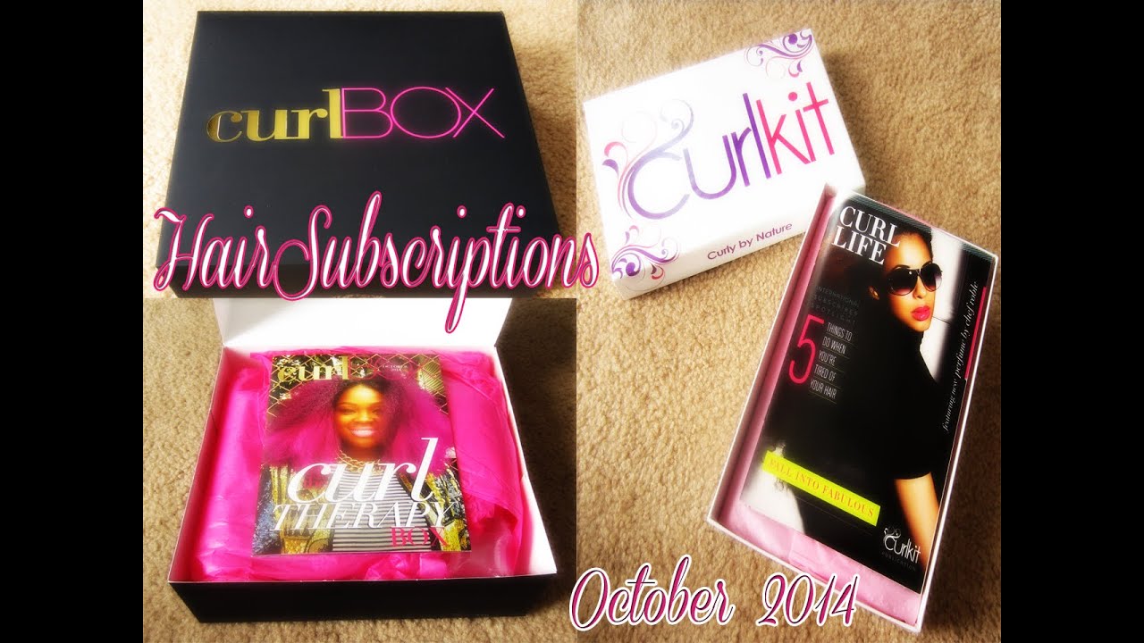 Natural Hair Products Curl Kit Curlbox Subscription Boxes