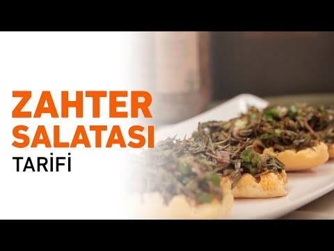 Zahter Salatası Tarifi