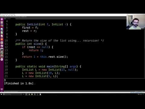 [Lists1, Video 8] IntList size