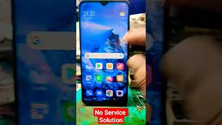 No Service problem solution #networksolutions #imeirepair #redmi9a #newtrick #viral