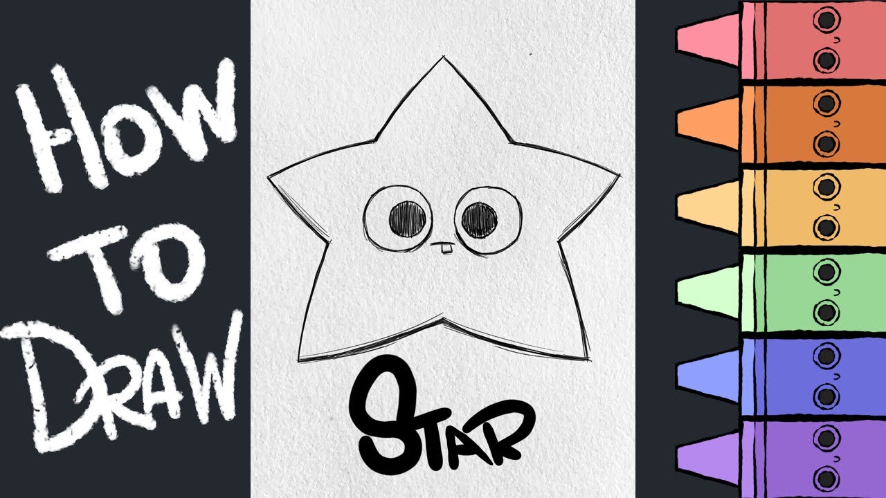 How to Draw a Star - YouTube