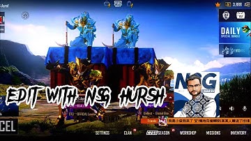 Once edit with @NSG HARSH || XML OF COLOUR GRADING |PUBG LOBBY EDIT |ALIGHTMOTION BGMI LOBBY EDIT