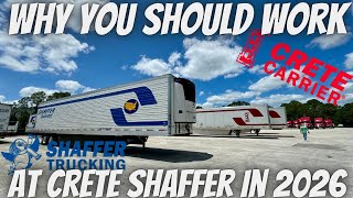 WHY YOU SHOULD COME WORK AT CRETE CARRIER SHAFFER TRUCKING IN 2026!