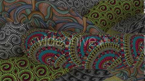 Snake Skin Ornament Background Motion Graphics Animation