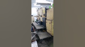 UV Curing System Installation on Lithrone 40 Offset Printing #uvsystem