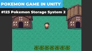 Make A Game Like Pokemon in Unity | #123 - Storage System 2