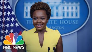 Karine Jean-Pierre Speaks On 'Historic Nature' of Leading WH Briefing