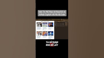 Làm Web Tin Thể Thao với ReactJS và Github Copilot x 10 Tốc độ Code #hoclaptrinh #reactjs #cntt