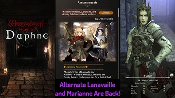 Alternative Marianne and Lanavaille Are Back! — Wizardry Variants Daphne ウィザードリィ ヴァリアンツ ダフネ