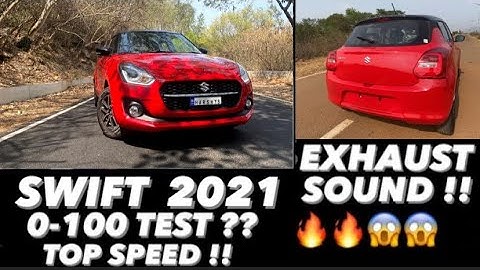 Swift 2021| BS6 Top speed | 0-100 Acceleration? | Dual jet | Maruti swift top speed | #swift#dualjet