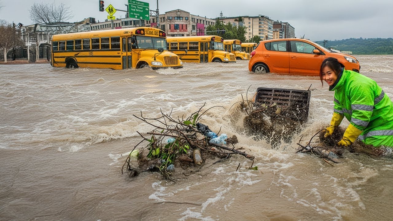 Unleash Flood Fighters Clear Drains Now!