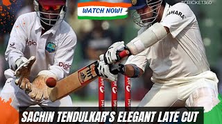 Elegant Late Cut Shots Played By Sachin Tenudlkar