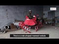 Chinese Farmer Invents Quirky ‘Crab Vehicle’ Because Why Not