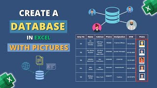 How to Create a Database in Excel with Pictures