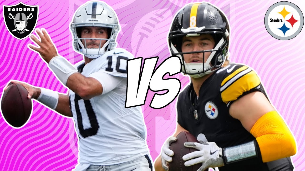 Sunday Night Football: Steelers at Raiders - Same-Game Parlay