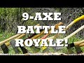 9-AXE BATTLE ROYALE! The Work Axe Series Finale