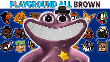 FNF Character Test | Gameplay VS My Playground | ALL Brown Test #2