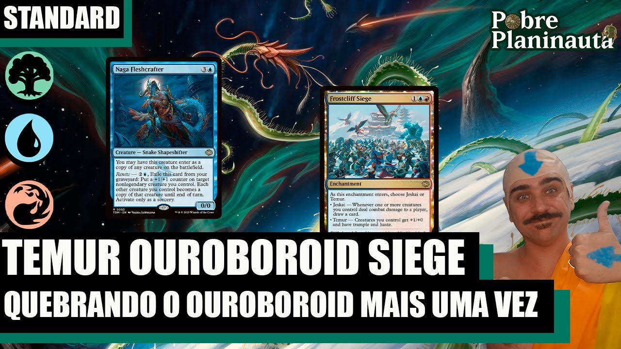 TODAS MINHAS CRIATURAS SÃO OUROBOROIDS - Temur Ouroboroid Clones - MTG STANDARD SPM