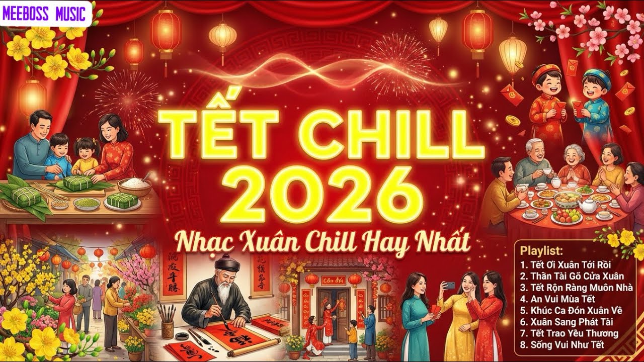 Nhạc Tết 2026 Mới Nhất | Nhạc Xuân Chill Nghe Hay Nhất | Nghe Là Thấy Tết