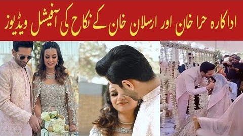 Hira khan nikkah official videos| Hira Khan and Arsalan Khan wedding| Hira khan wedding