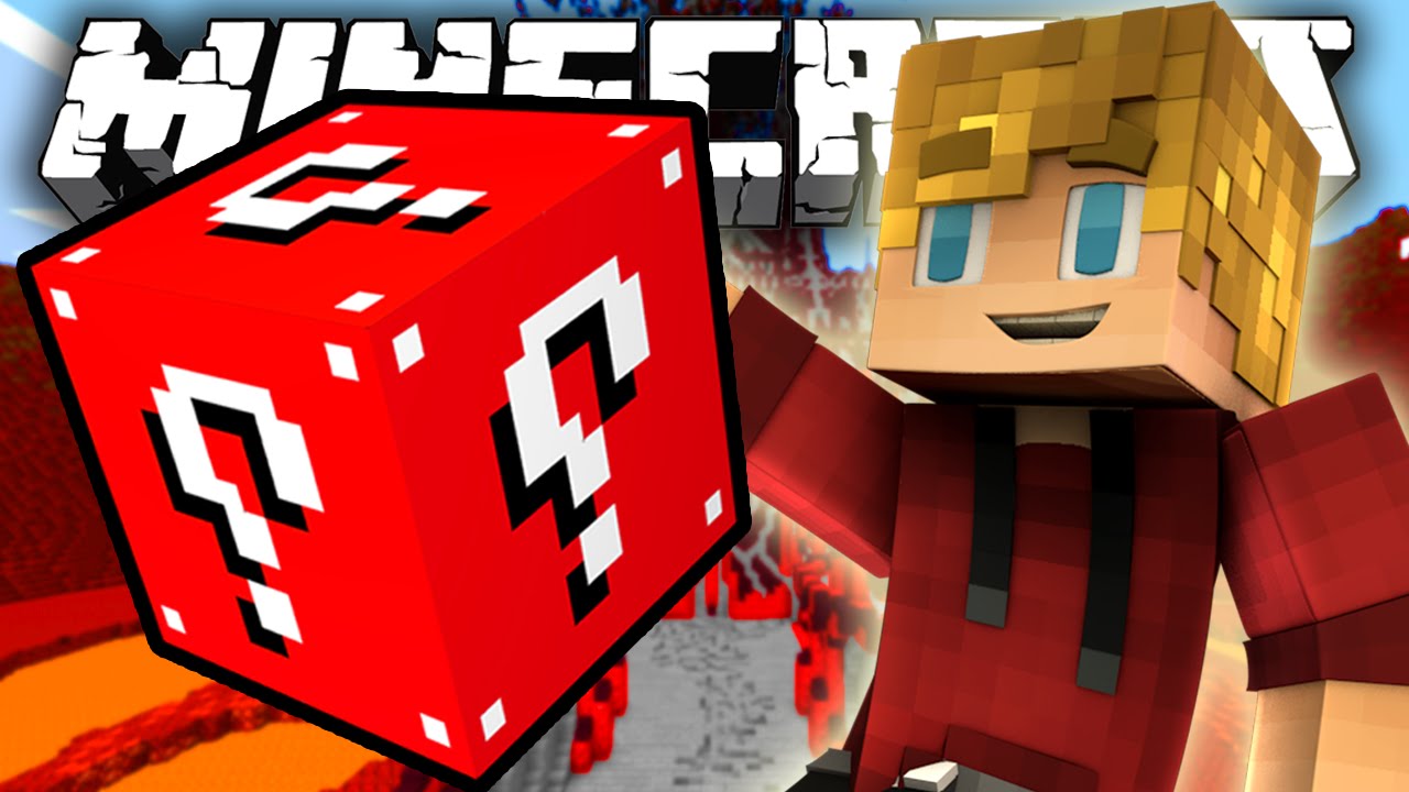 Minecraft: Red Lucky Block CHALLENGE GAME! - Lucky Block Mod - Modded