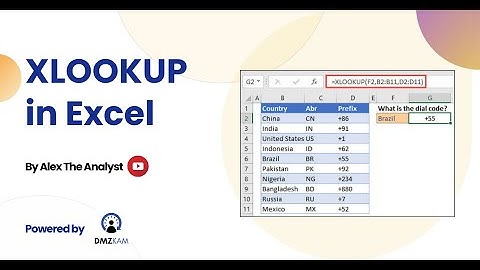XLOOKUP in Excel | Excel Tutorials for Beginners | Excel Xlook up tutorial