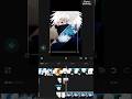 Gojo editing tutorial #anime #trending #tutorial #shorts