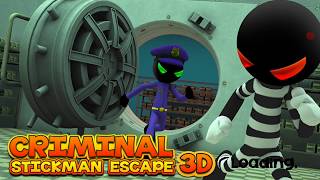 Criminal Stickman Escape 3D Android/iOS Gameplay Full HD screenshot 5