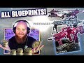 I BOUGHT ALL THE BLUEPRINTS!!! FT. COURAGEJD, NOAHJ456 & TREVOR MAY