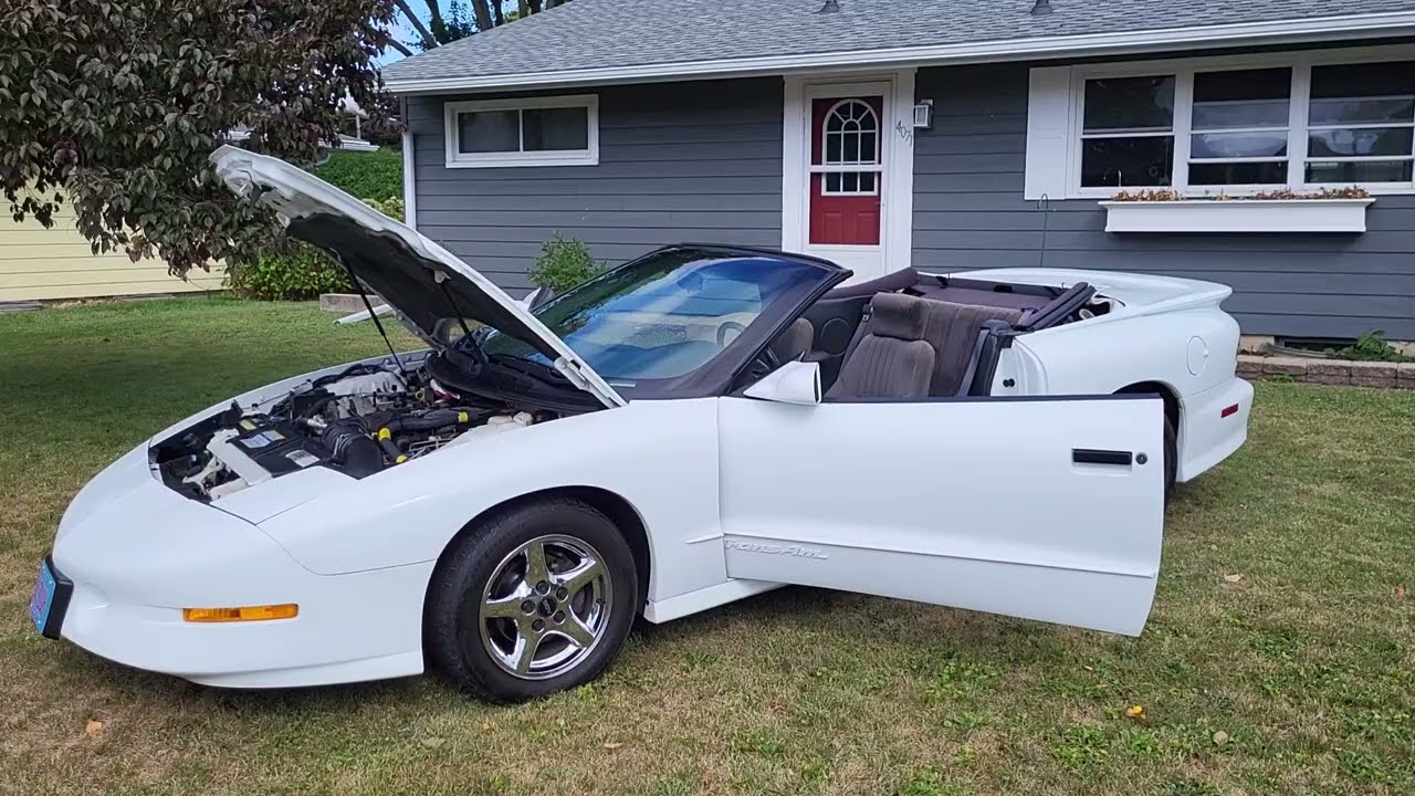 1995 Pontiac Trans-Am - 35k Actual Miles - Adult Owned - 5.7L - Auto - Power Top - Drives Like New!