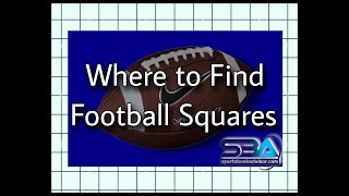 Where Can I Find Football Betting Squares Online?