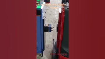 AGV automatic Guided Forklift AGF automation charging station #xtstech #warehouse #forklift #iot40