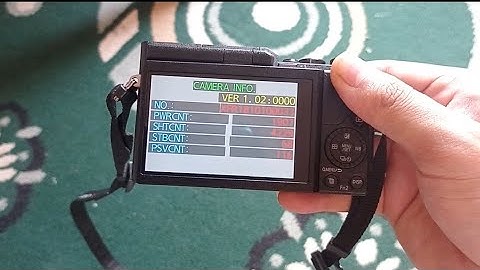 Cara Cek Shutter Count Kamera Lumix GF | Lumix GF 10