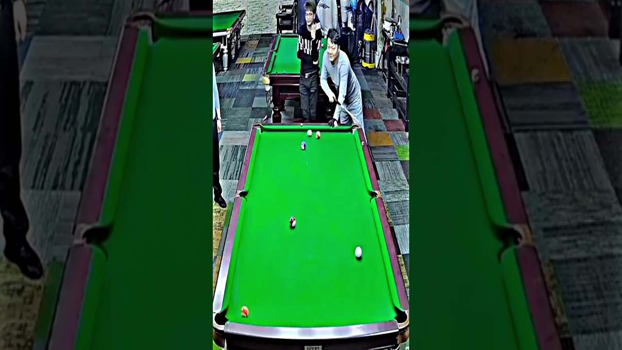 Image of video the Be honest ,was this shot genius or just lucky? Hit Subscribe For more! #9ballpool  #lucky  #skills 13