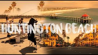Afternoon walk in Huntington Beach - California, USA