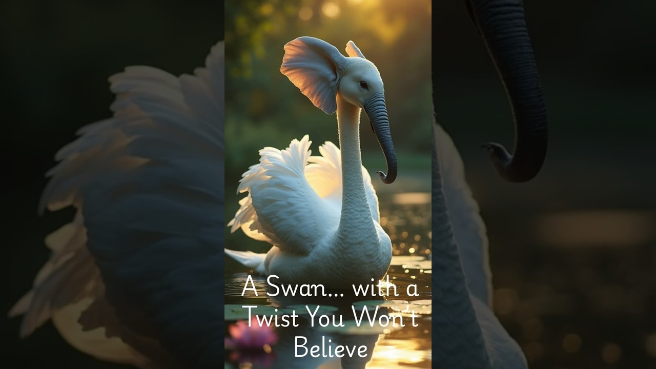 Unbelievable 3-Animal Hybrids You’ve Never Seen Before! 🐘🦢🦎 