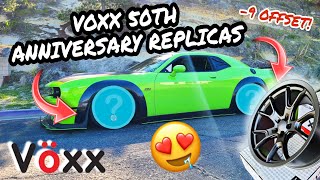 Challenger Voxx M50 50th Anniversary Redeye Replica Wheels Vicrez Wide Body Scat Pack SRT Hellcat