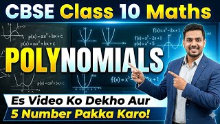 Class 10 Maths Chapter 2 | Polynomials Important Questions & PYQs