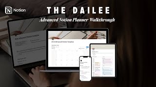2026 Advanced Notion Planner Template Walkthrough | The Dailee